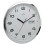 Acctim Acctim Supervisor Wall Clock, Chrome/White, 320 mm 1