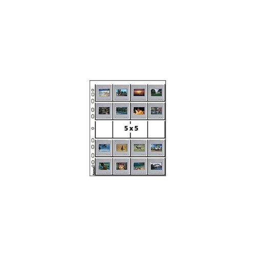 Hama HAMA Buste per 20 diapositive incorniciate - Formato 5x5 cm - 25 pezzi 2