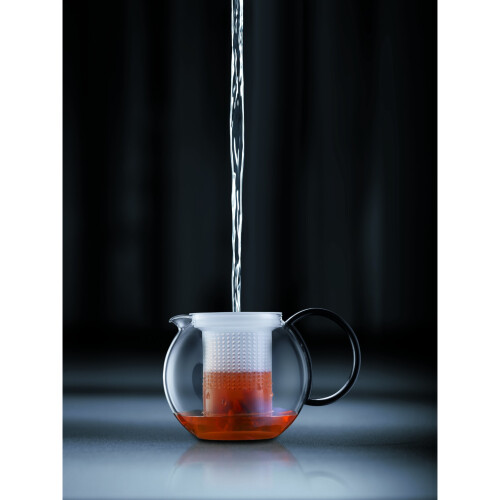 Bodum BODUM ASSAM Tea Maker (Plastic Strainer, Plastic Lid, 1.0 L/34 oz) - Black 2