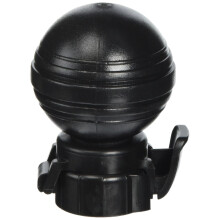 Jokari 05100 – Soda Pump with Flip Top Lid – Black 4.3 x 5.1 x 6.8 cm – Pump & Pour Fizzy for Longer!