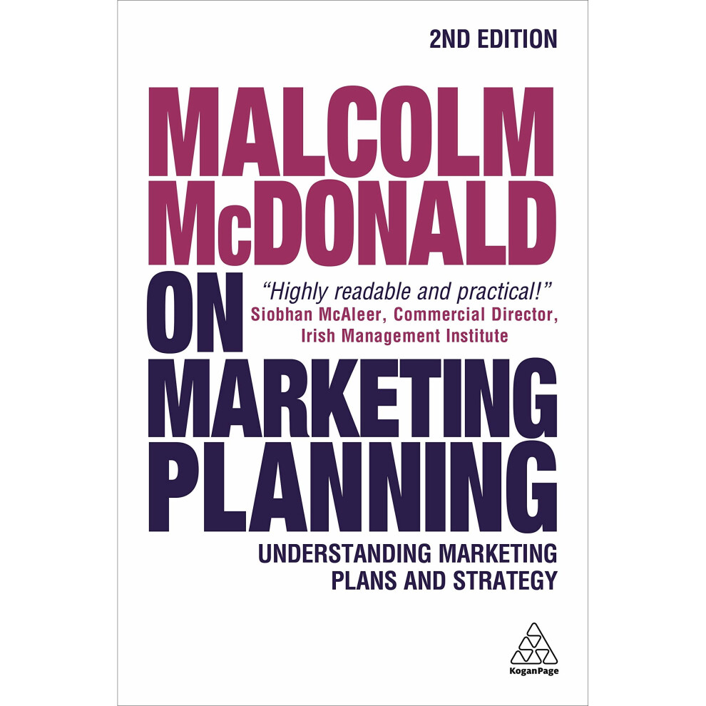 Isdp Malcolm Mcdonald On Marketing Planning: Understanding Marketing Plans And Strategy