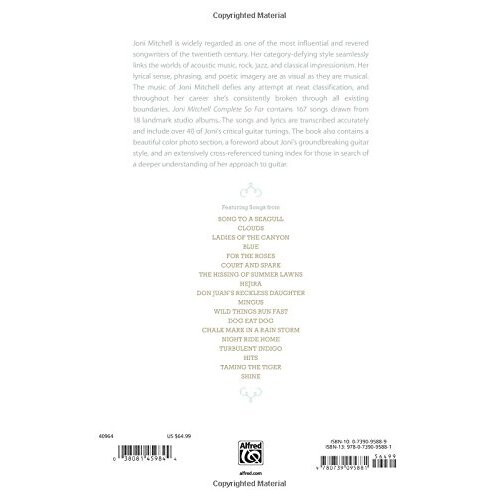 Joni Mitchell -- Complete So Far: Guitar TAB 1