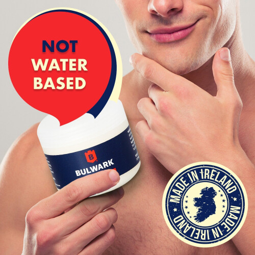 Hand Cream for Hard Working Hands Mighty Hands from Bulwark, 100 Natural Safe Barrier Cream