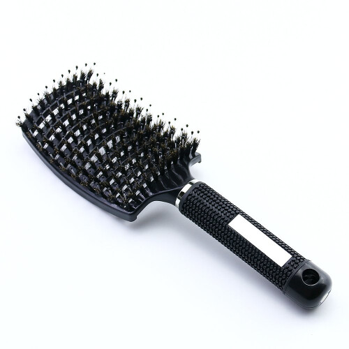 Boar Bristle Hair Brush set –JT JUSTIME Curved and Vented Detangling Hair Brush