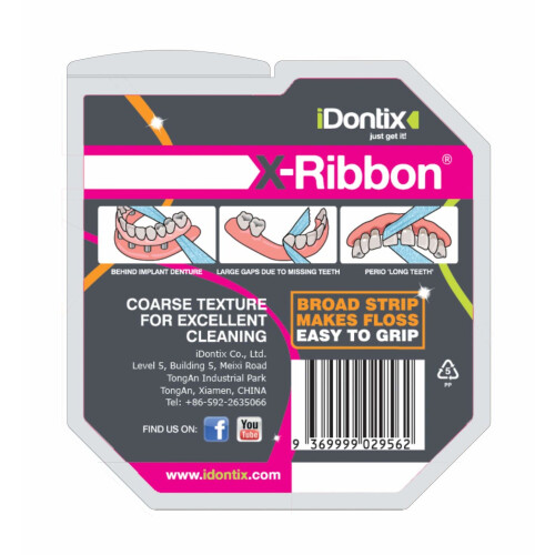 X-Ribbon Dental Gauze Floss 12m ROLL 1