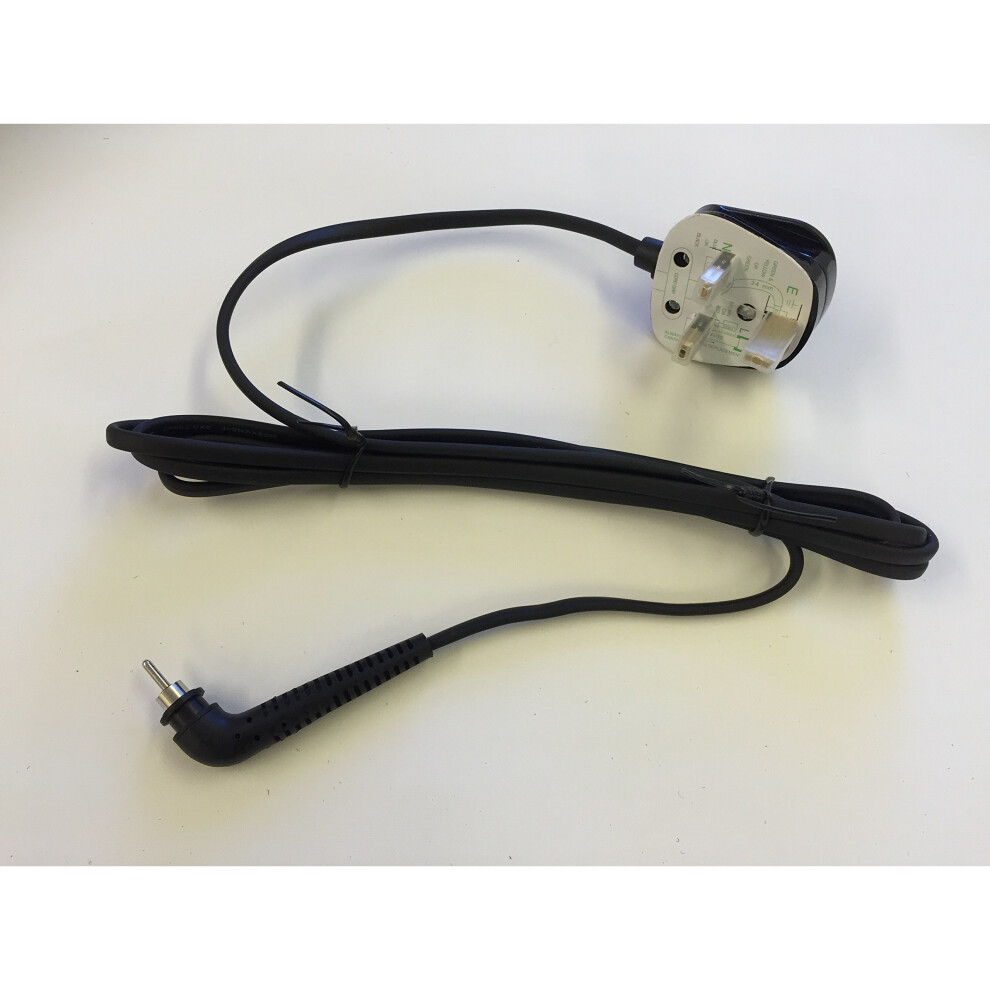 Cable Compatible with GHD Hair Straighteners with UK Plug for Earlier Models Such as 3.1b, 4.0b, 4.1b, SS, SS2 and only Some 4.2B (See Item...