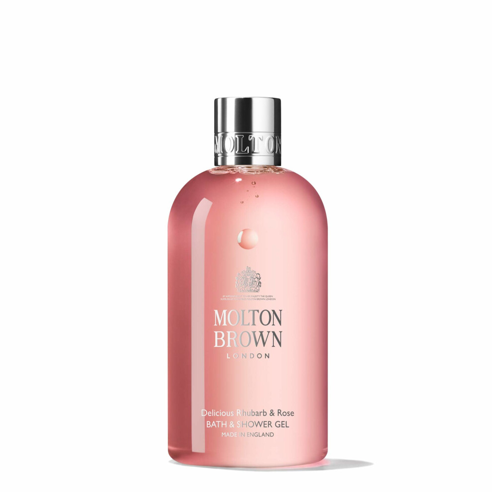 Molton Brown Delicious Rhubarb & Rose Bath & Shower Gel 300 ml NHB103-image-OPC-PPJ9G6-NEW