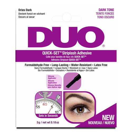 Duo Quick Set Striplash Adhesive, Dark