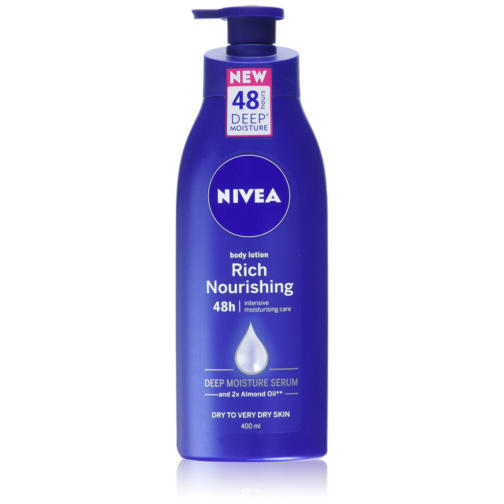 NIVEA Rich Nourishing Body Lotion, 400 ml