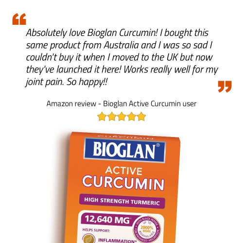 Bioglan Active Curcumin, High Strength Turmeric extract, 1 month supply - 30 Tablets 2