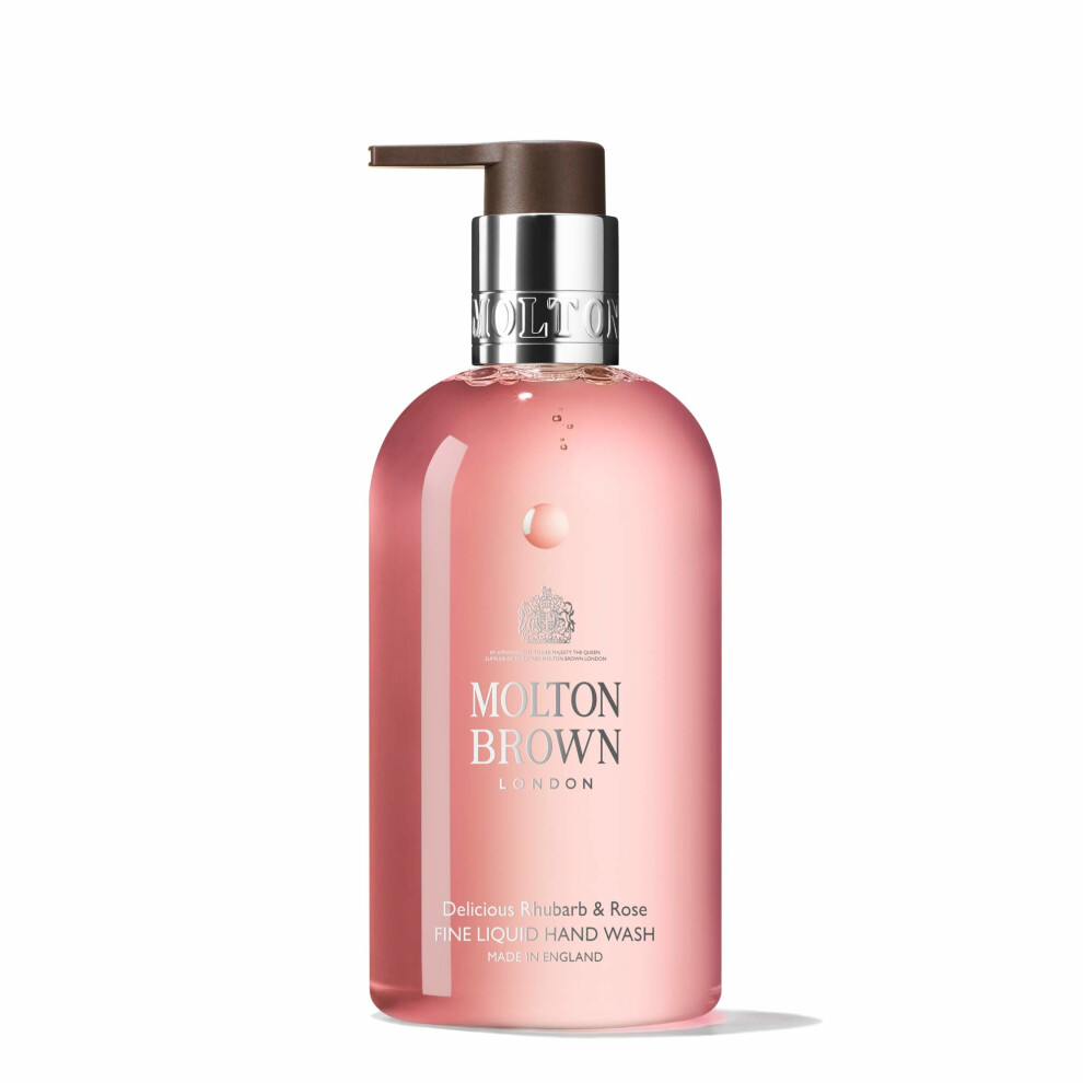 Molton Brown Delicious Rhubarb And Rose Fine Liquid Hand Wash 300 Ml