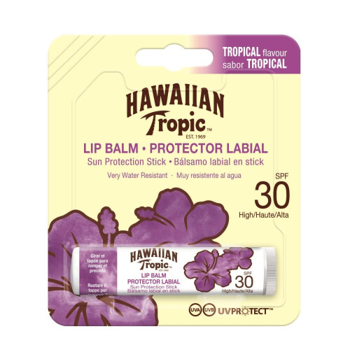 Hawaiian Tropic Hawaiian Tropic Χειλικός Προστατευτικός Βάλσαμο Stick SPF30 Ανθεκτικό στο Νερό