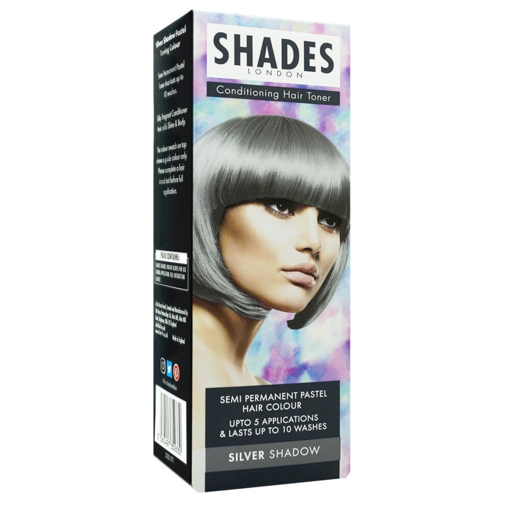 Shades Of London Shades Pastel Toner, Silver Shadow