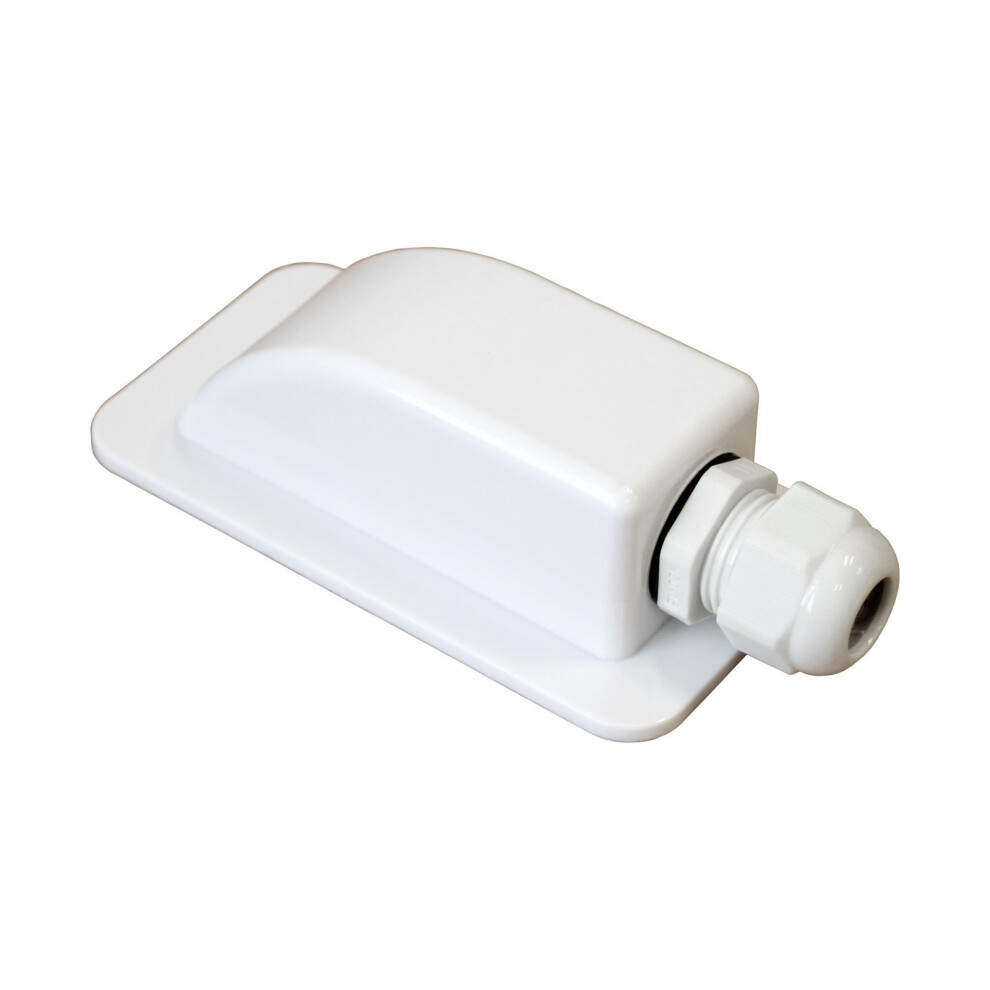 Waterproof Single Cable Entry Gland For Cable Diameter 3-7Mm, For Motorhomes, Campervans, Caravans, Boats, Solar Panels, Cctv 5060297344244
