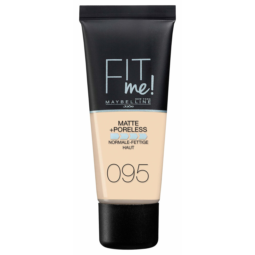 Maybelline Fit Me Matte & Poreless Foundation 095 Fair Porcelain 30Ml