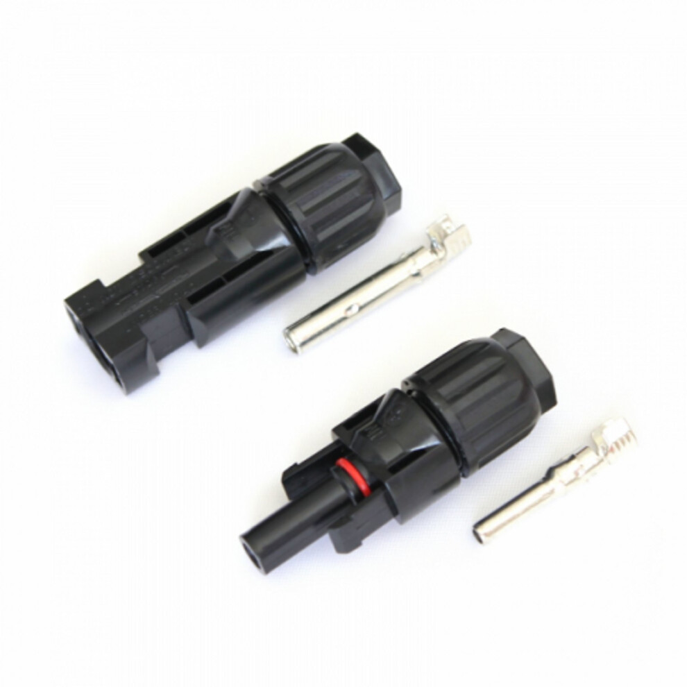 Pair Of Mc4 Cable Connectors (Male + Female) For 2.5Mm, 4Mm And 6Mm Cable - For Solar Panels And Photovoltaic Systems 5060297340703
