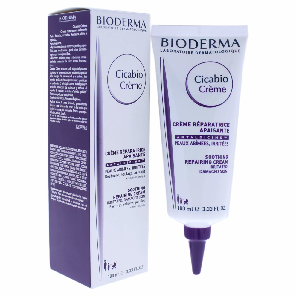 Bioderma Cicabio CrÃ Â¨me Moisturising Repairing 100ml