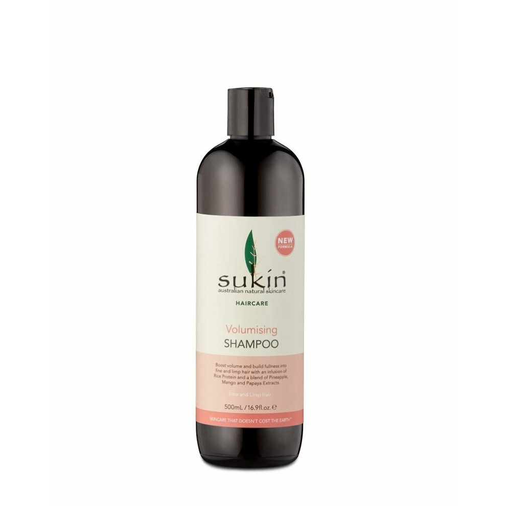 Sukin Volumising Shampoo, 500 ml