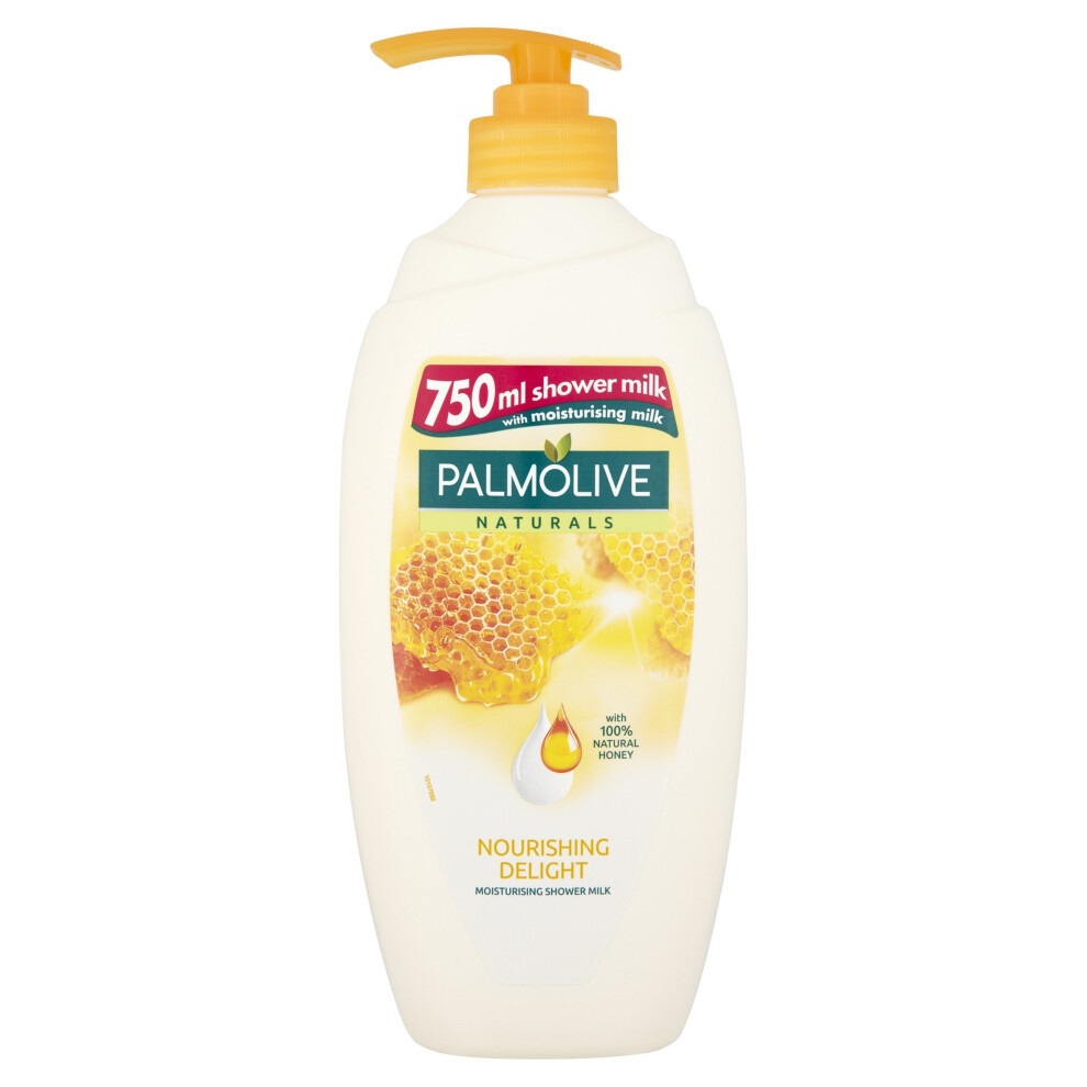 Palmolive Cream Naturals Milk And Honey Shower Gel 750 Ml