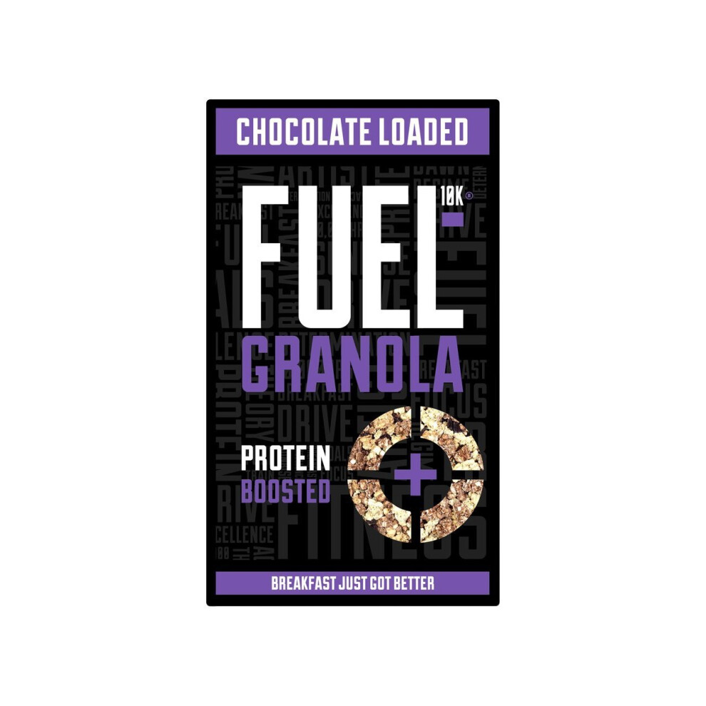 FUEL 10K Protein Boosted Chunky Granola, Chocolate Loaded - 6x400g