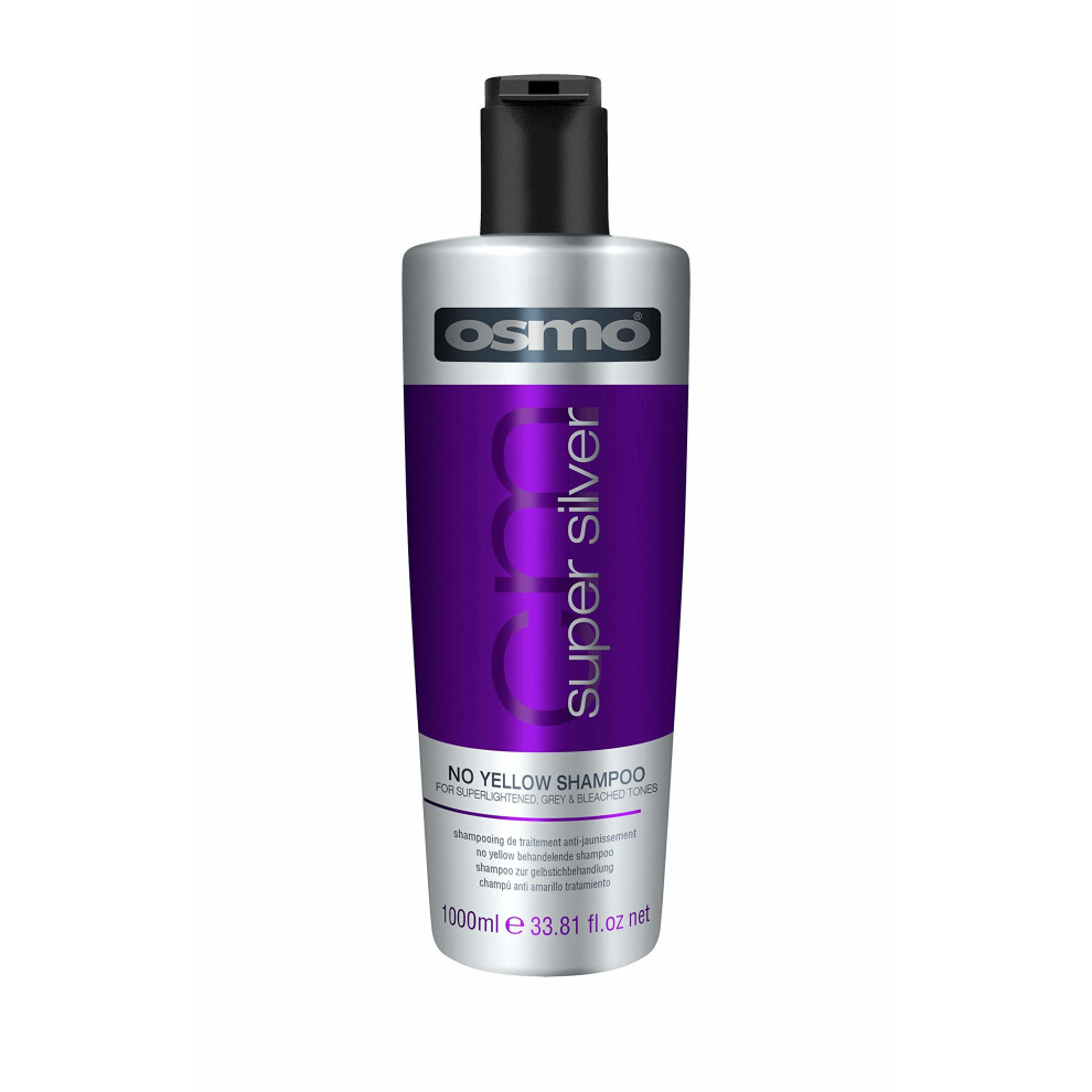 OSMO Super Silver No Yellow Shampoo, 1000 ml