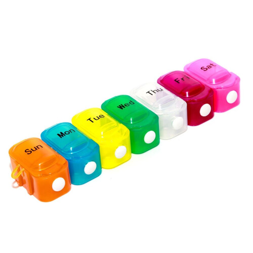 Safe & Sound Pop-Open 7 Day Pill Box 2