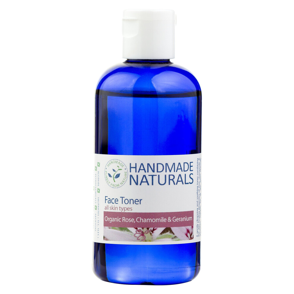 Handmade Naturals Rose/Chamomile and Geranium Face Toner - Image 3