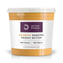 Natural Roasted Peanut Butter Crunchy Tub, 1 kg