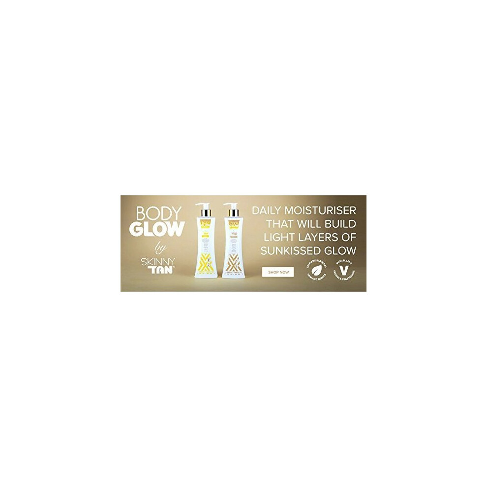 Skinny Tan Body Glow By Medium 280Ml -Buildable Sun-Kissed Glow!