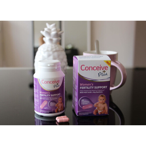 Conceive Plus Women's Fertility Support, 60 caps 30 day supply 2
