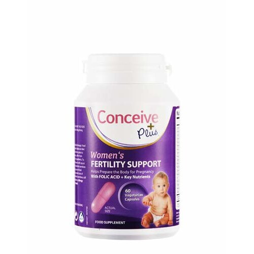 Conceive Plus Women's Fertility Support, 60 caps 30 day supply 1