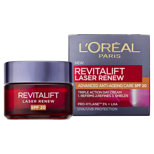 L’Oréal Paris L'Oreal Paris - Revitalift Laser Renew Anti-Aging Creme SPF20 (50ml) 1