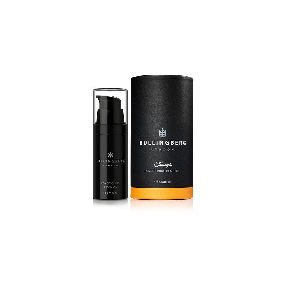 Triumph Beard Oil by Bullingberg | Award-winning Beard Oils For Men Made with Natural Beard Conditioning Oils Infused with Signature Scent, 30ml