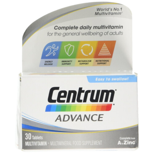 Centrum CENTRUM ADVANCE Multivitamintabletten, 30er-Pack