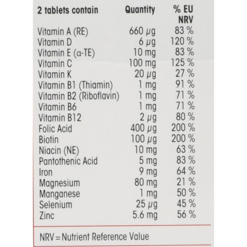 Centrum CENTRUM ADVANCE Πολυβιταμινούχα δισκία με φρέσκα φρούτα και φρούτα, συσκευασία των 30 1