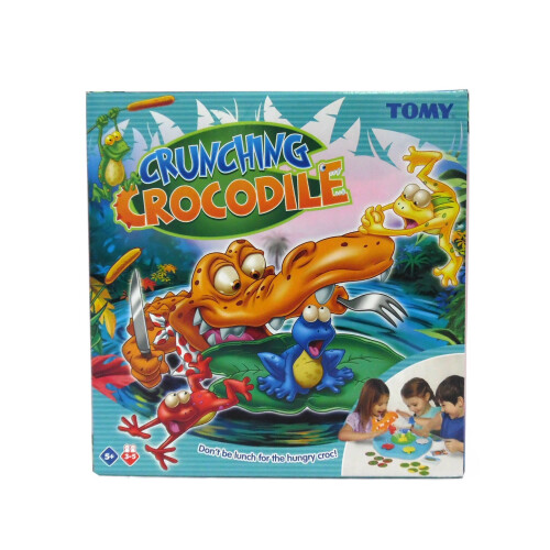 TOMY Crunching Croc Children's Preschool Action & Reflex Game 2