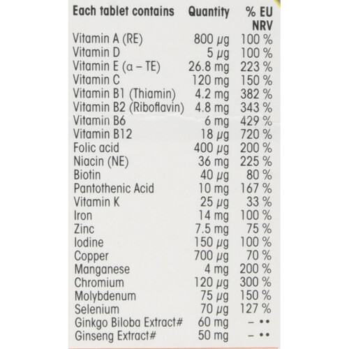 Centrum CENTRUM ADVANCE Performance Multivitamin Tablets, Pack of 30 1