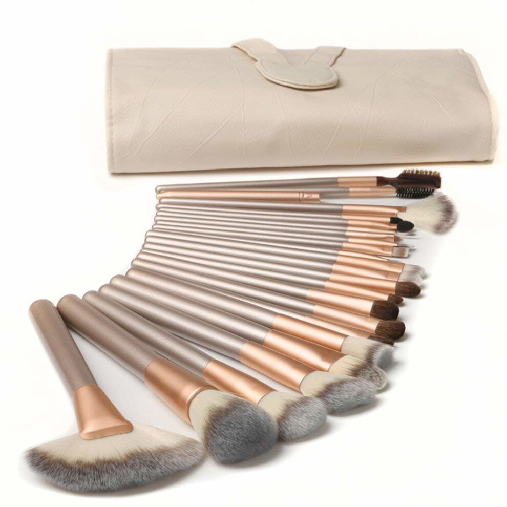 Ttrwin 18Pc Synthetic Makeup Brush Set