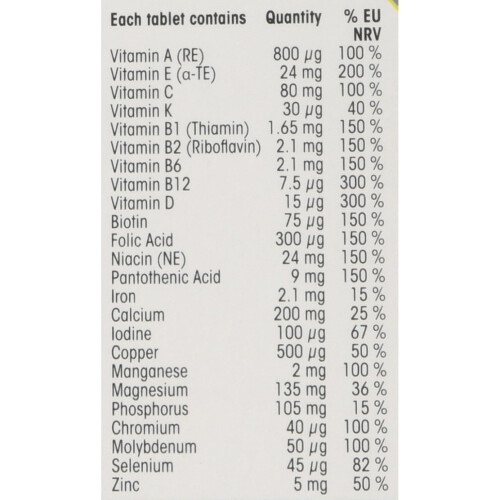 Centrum CENTRUM ADVANCE 50 Plus multivitamintabletter för män, 30-pack 1