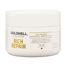 Masker - GOLDWELL - Dualsenses Rich Repair - 200ml - Beschadigd haar - Snelle renovatie
