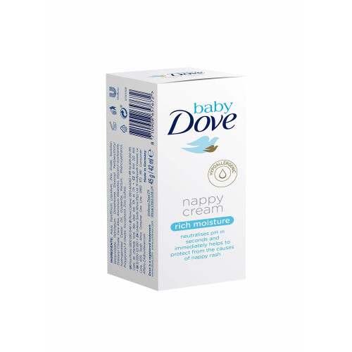 Dove Baby Dove Rijke Hydraterende Crème voor de Verschoonbeurt 1