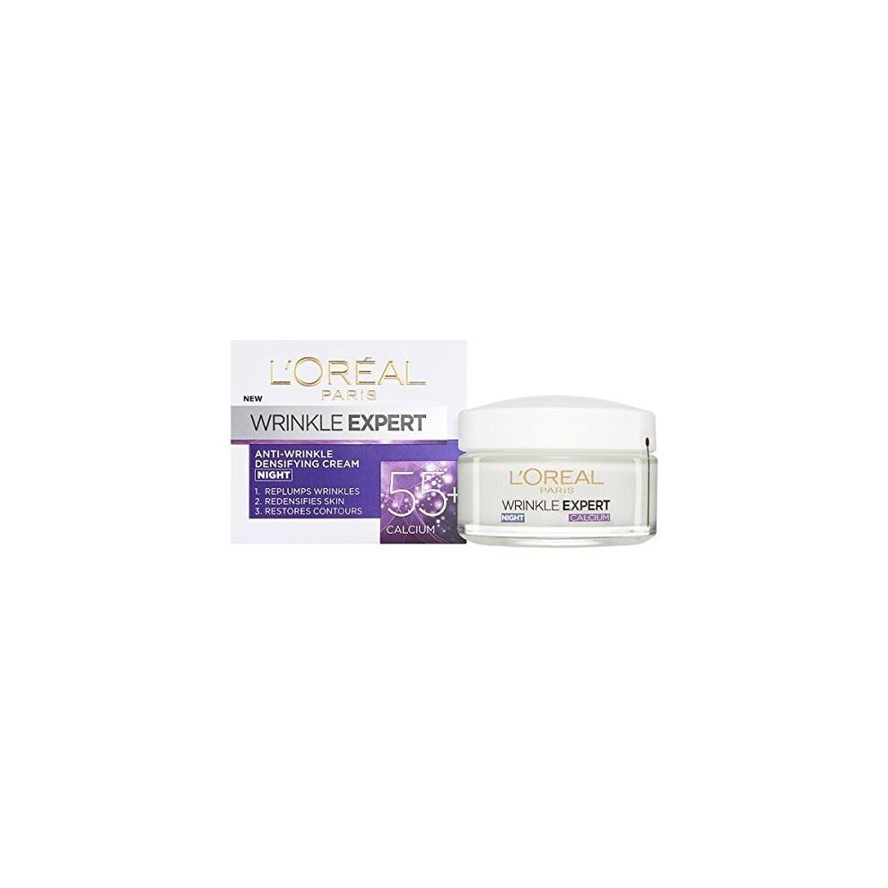 Dermo Expertise L'Oreal Paris Wrinkle Expert 55 Plus Night Cream, 50 Ml