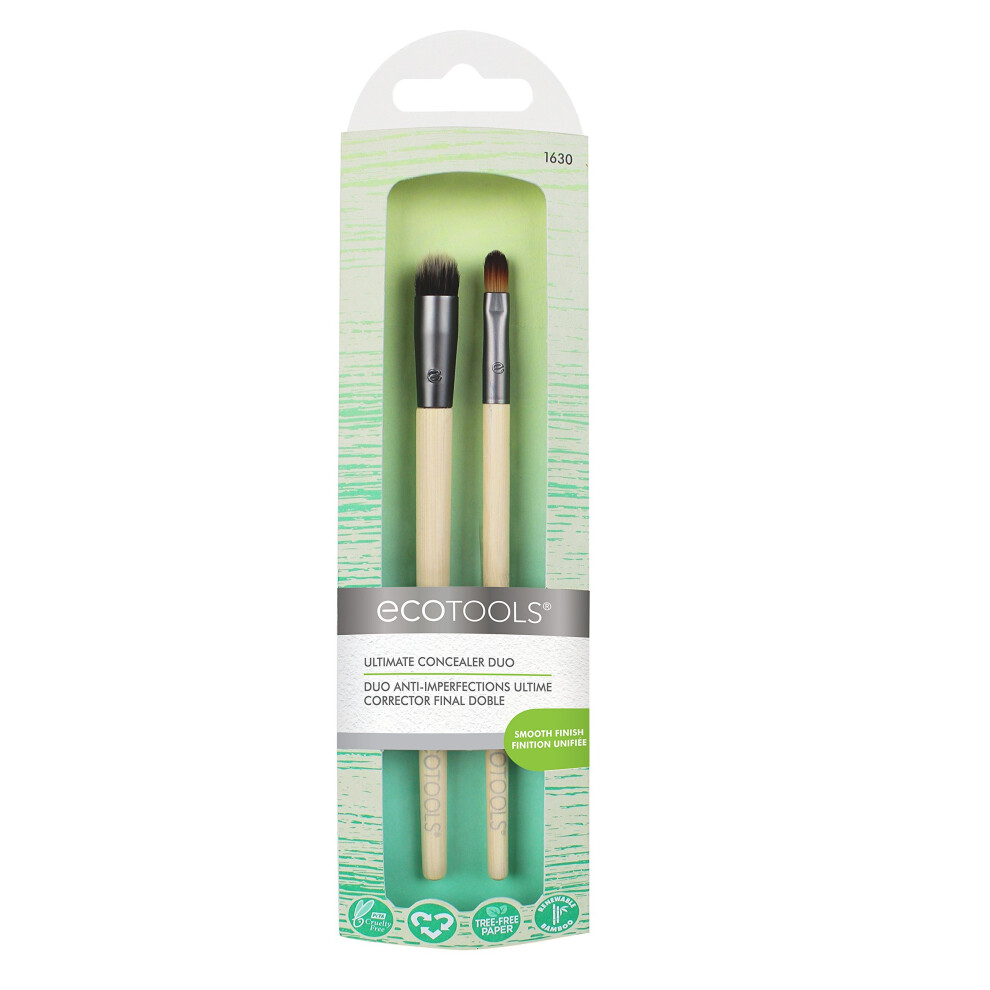 EcoTools Ultimate Concealer Make-up Brush Duo