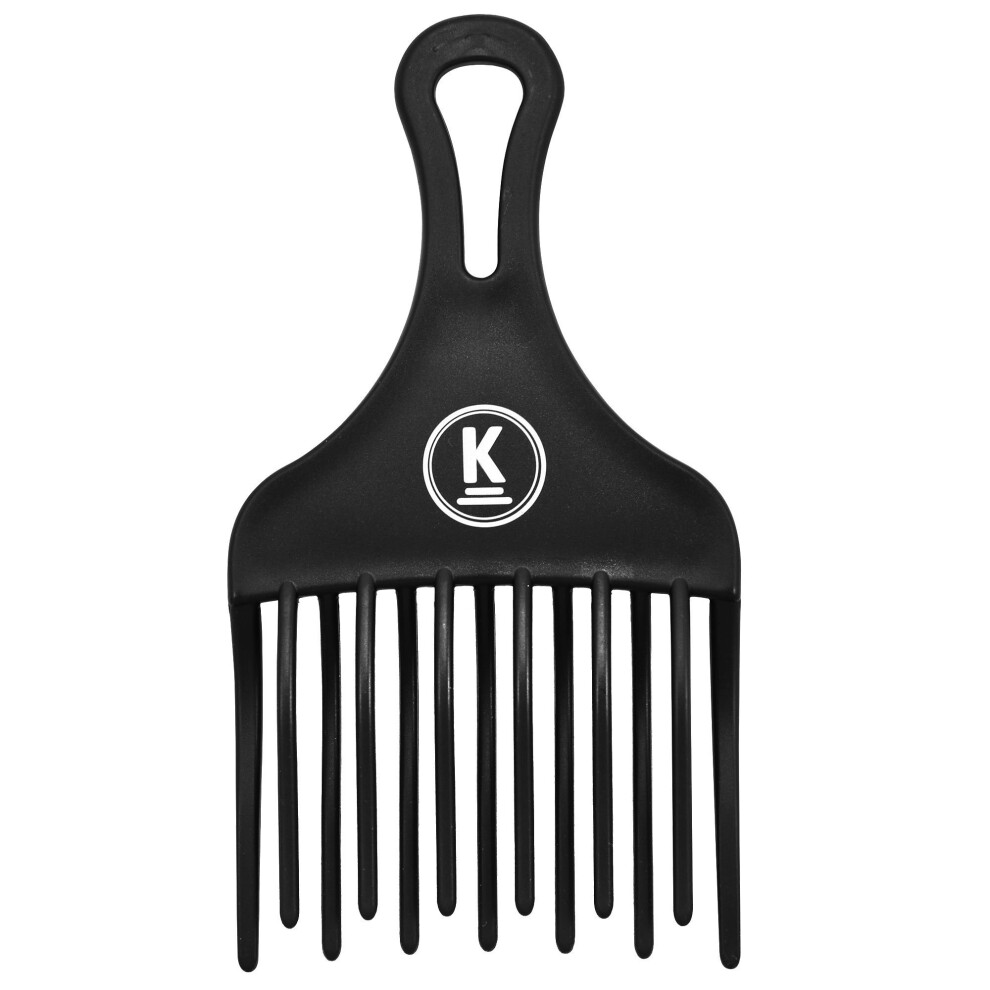K-Pro Afro Comb Curly Hair & Wide Tooth Comb Plastic