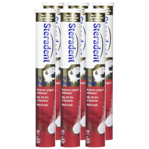 Steradent Pro White 30 Tablets 1