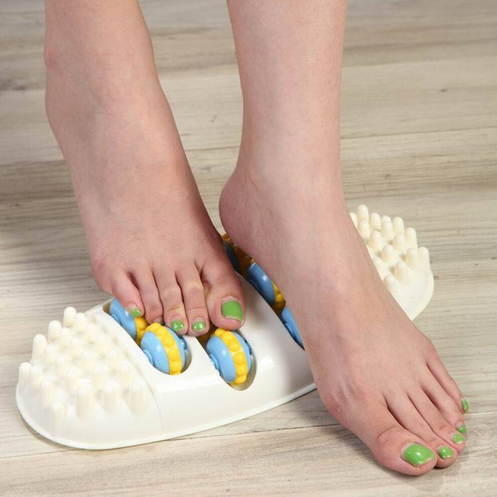 Techaffect- Plantar Fasciitis Roller Foot Massager - Circulation Booster For Feet And Legs Pedi Roller - Spiky Massage Rolling Ball Portable Home Treatment...