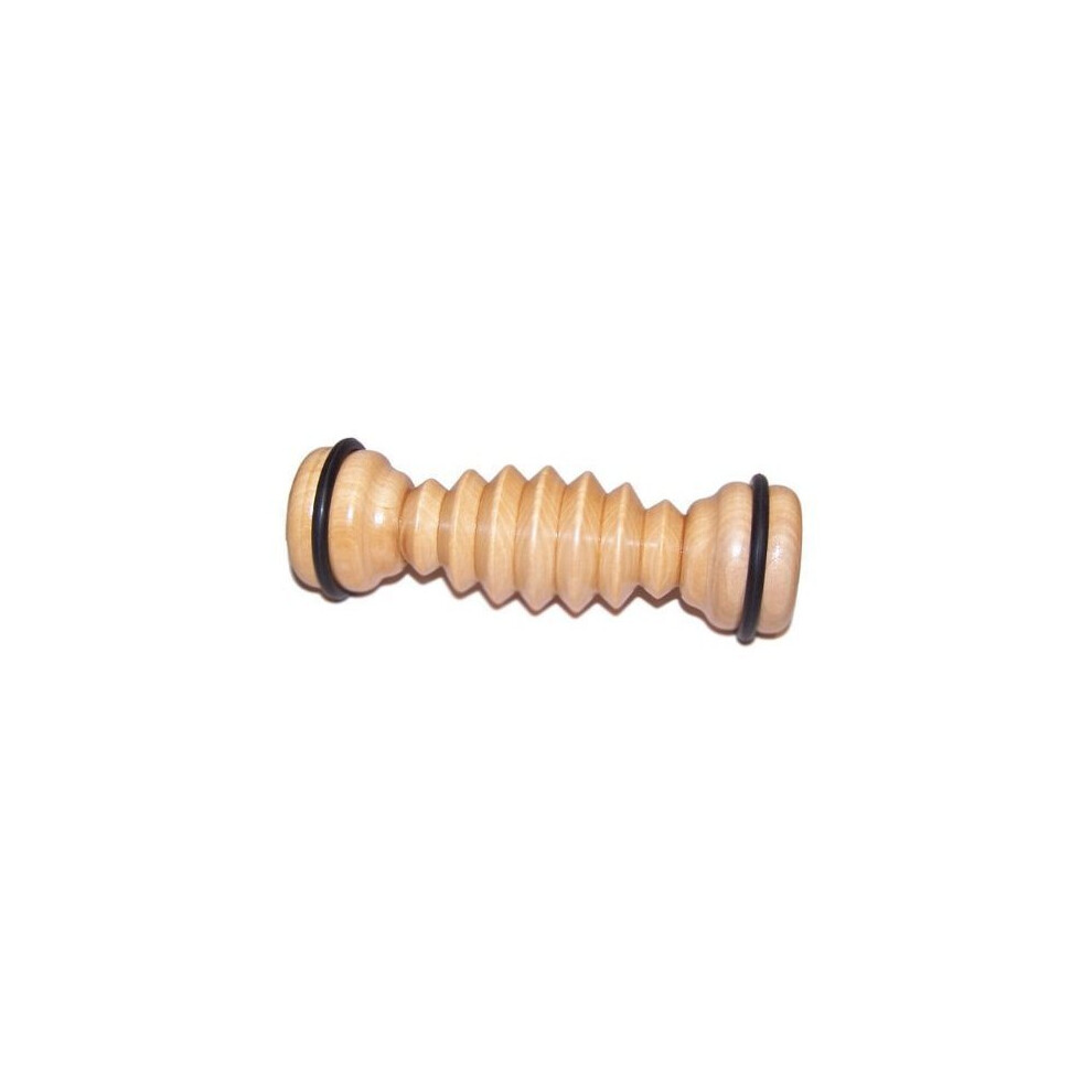 Foot-Massager Natural Wood Ribbed Foot Roller - Foot Massager