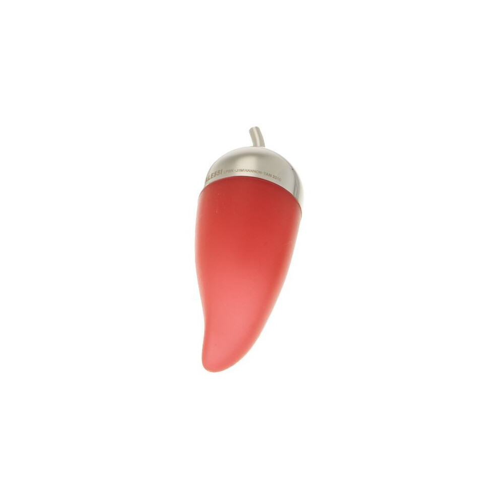 Alessi Piccantino Silicon Rubber Chili Scruncher, Red