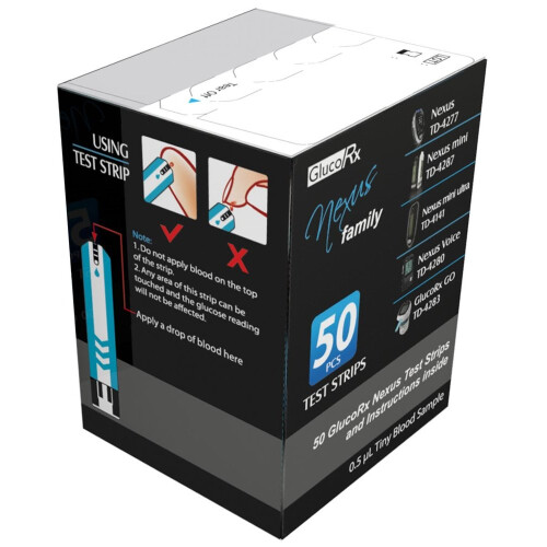 GlucoRx Nexus Test Strips