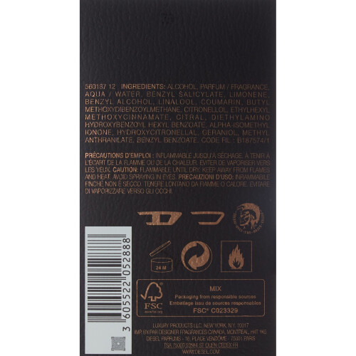 Diesel Diesel Bad 75ml EDT Spray 1